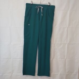 Figs Hunter Green Women's Pants S/ Tall